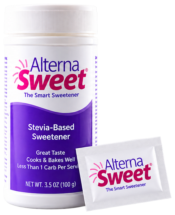 AlternaSweet dispenser and packet